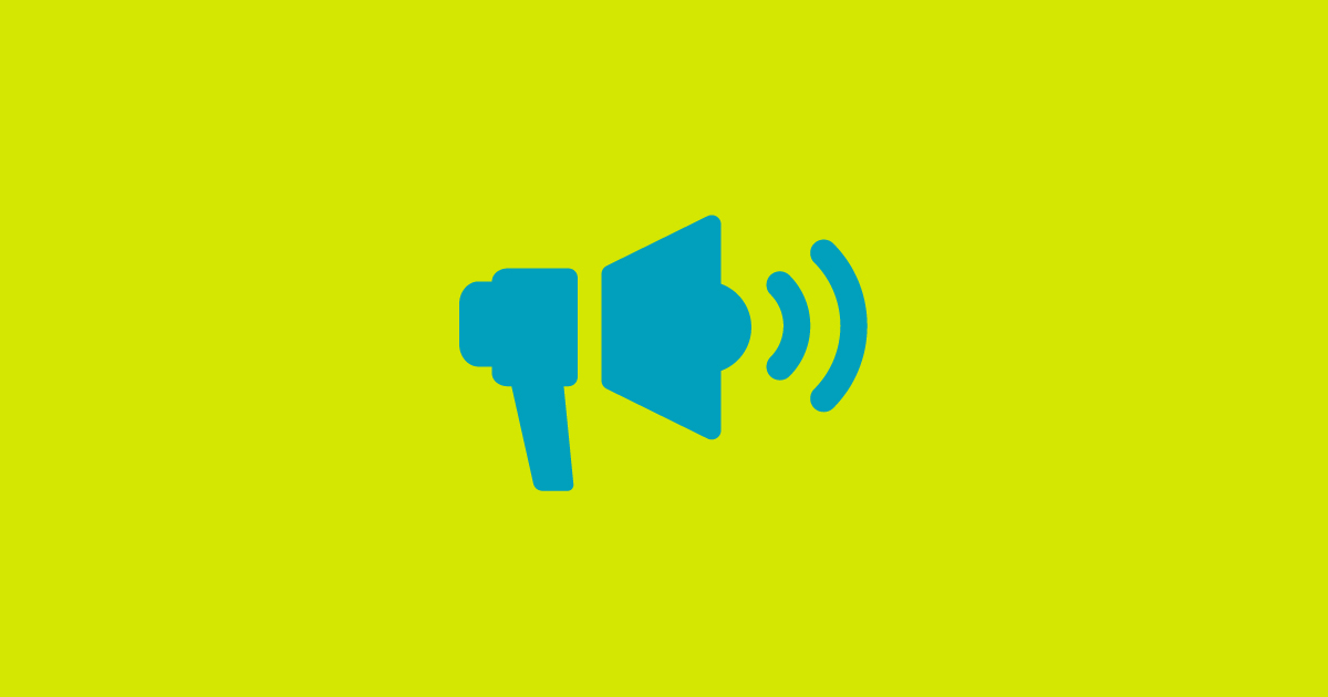 Megaphone announcement icon